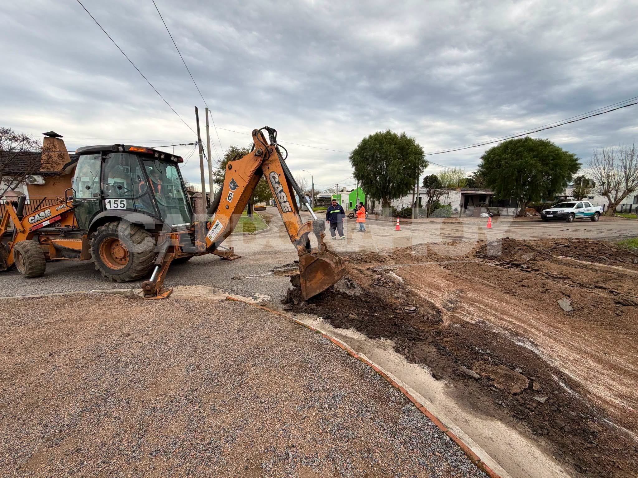 Avanzan las obras de repavimentación en distintos puntos de Cardona — imagen 1